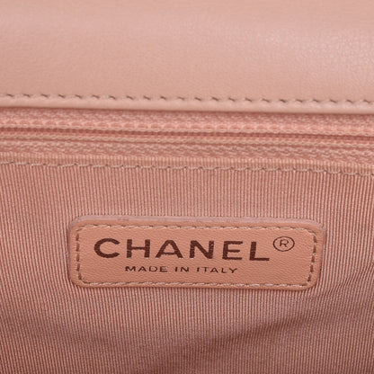 Chanel Calfskin Quilted New Medium Boy Flap Light Pink 6 of 7