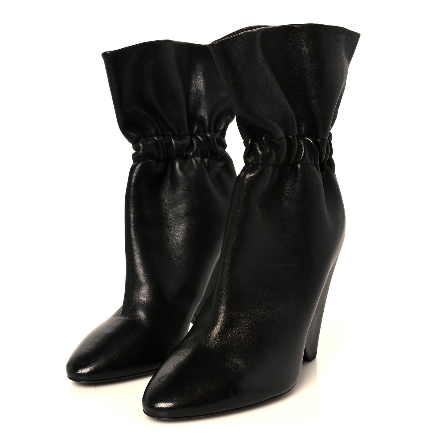 Calfskin Etienne Ankle Boots 37 Black