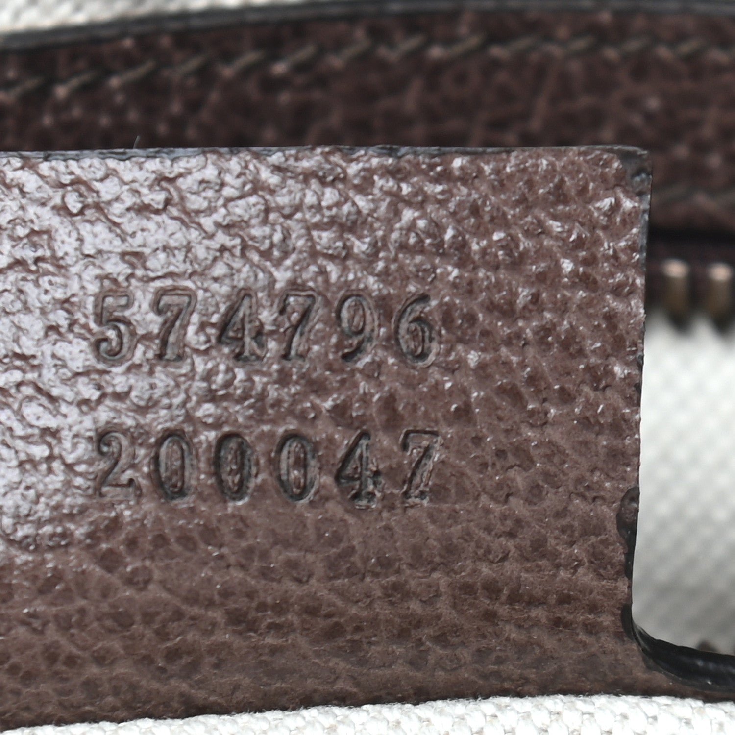 Gucci Soft GG Supreme Monogram Medium Ophidia Belt Bag Dark Brown 6 of 8