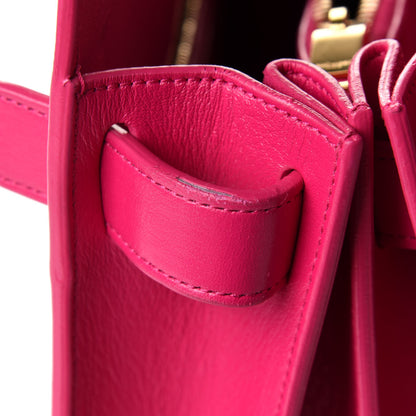 Saint Laurent Calfskin Small Sac De Jour Lipstick Pink 9 of 11