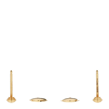 Cartier 18K Yellow Gold Diamond XS D'Amour Earrings 3 of 5