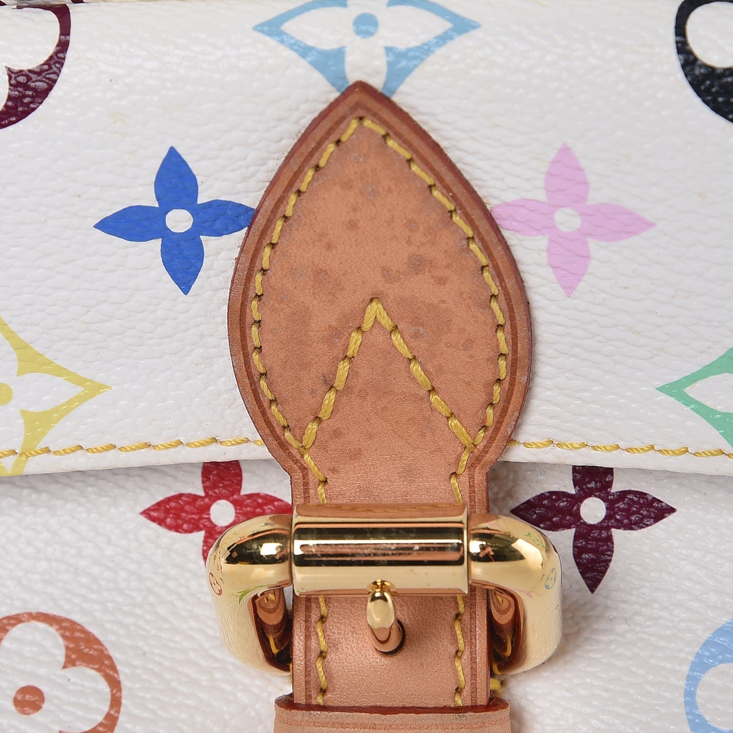 Louis Vuitton Monogram Multicolor Eliza White 7 of 13