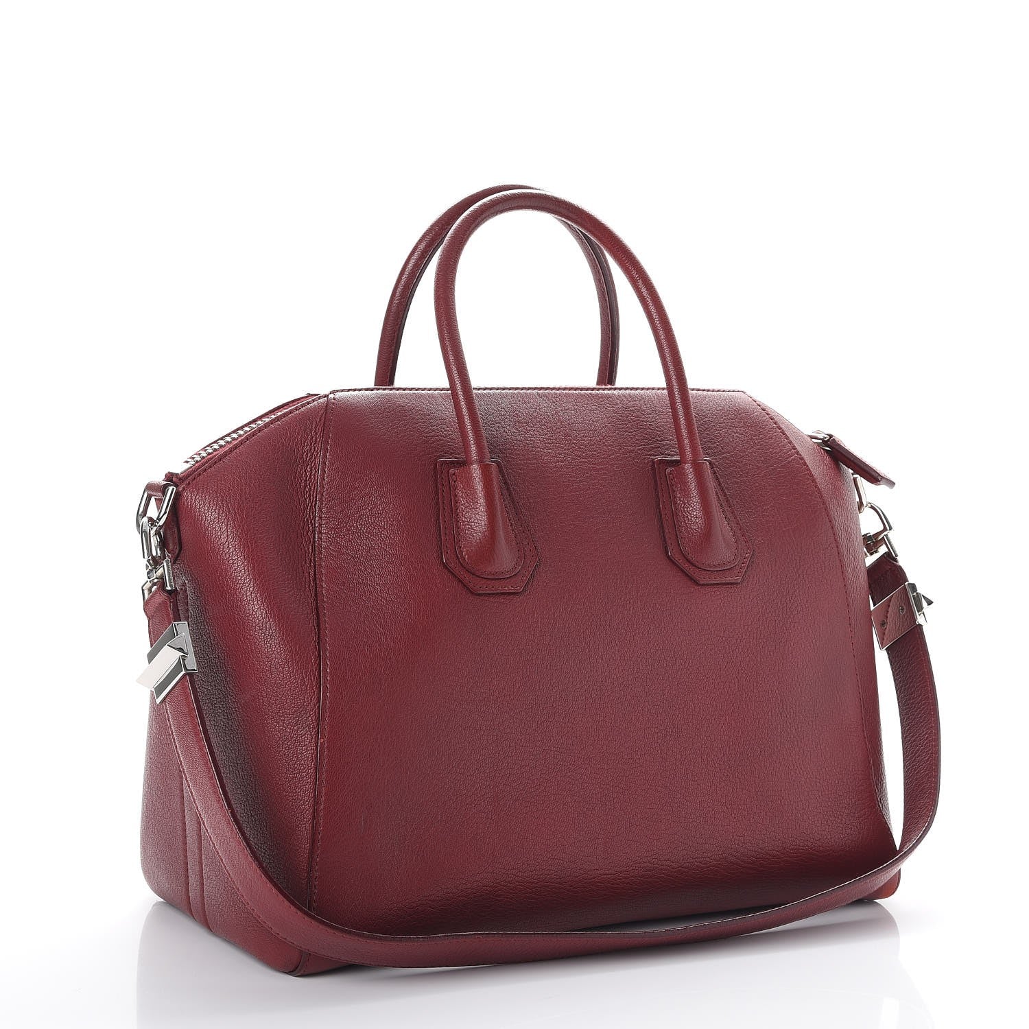Givenchy Sugar Goatskin Medium Antigona Oxblood 3 of 16