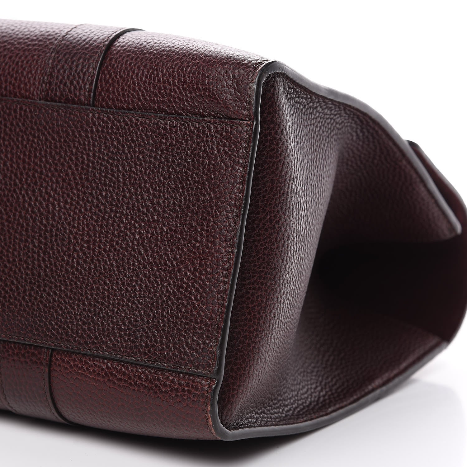 Mulberry Grain Vegetable Tanned Calfskin Bayswater Oxblood 7 of 9