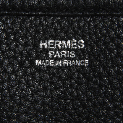 Hermes Taurillon Clemence Evelyne III PM Black 7 of 18