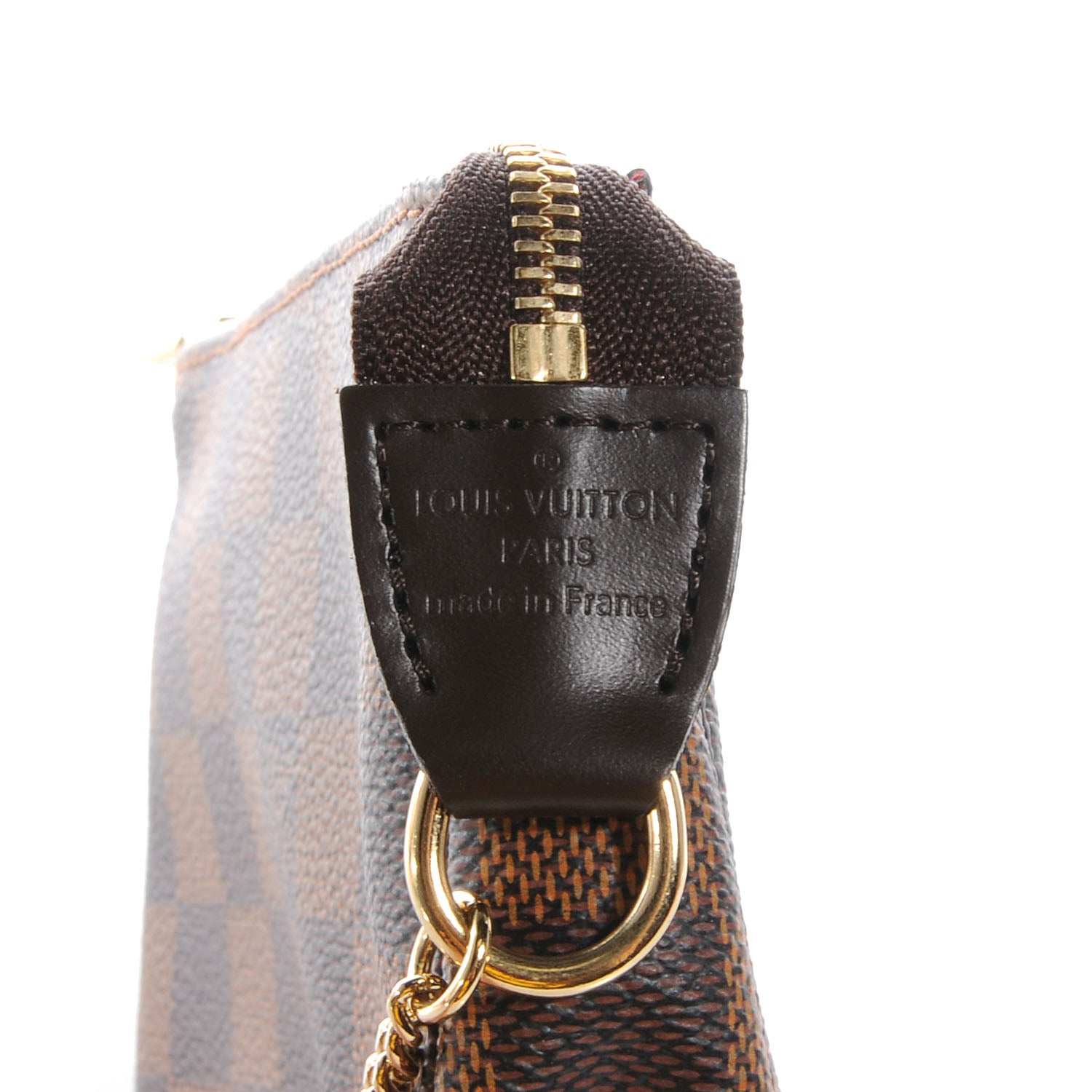 Louis Vuitton Damier Ebene Mini Pochette Accessories 8 of 8
