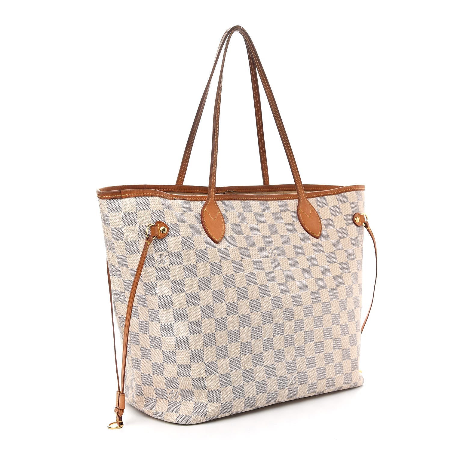 Louis Vuitton Damier Azur Neverfull MM 3 of 11