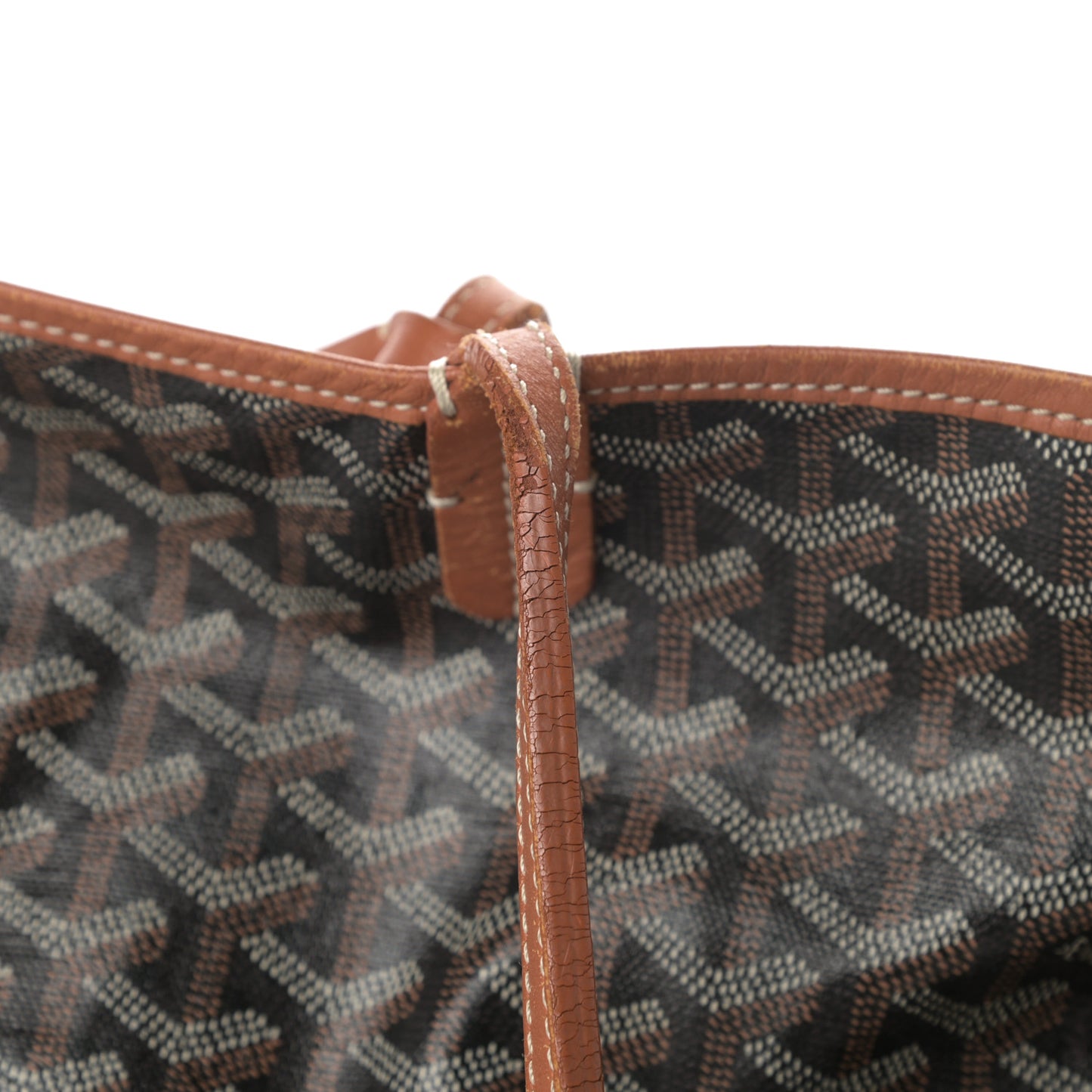 Goyardine Saint Louis GM Black Gold