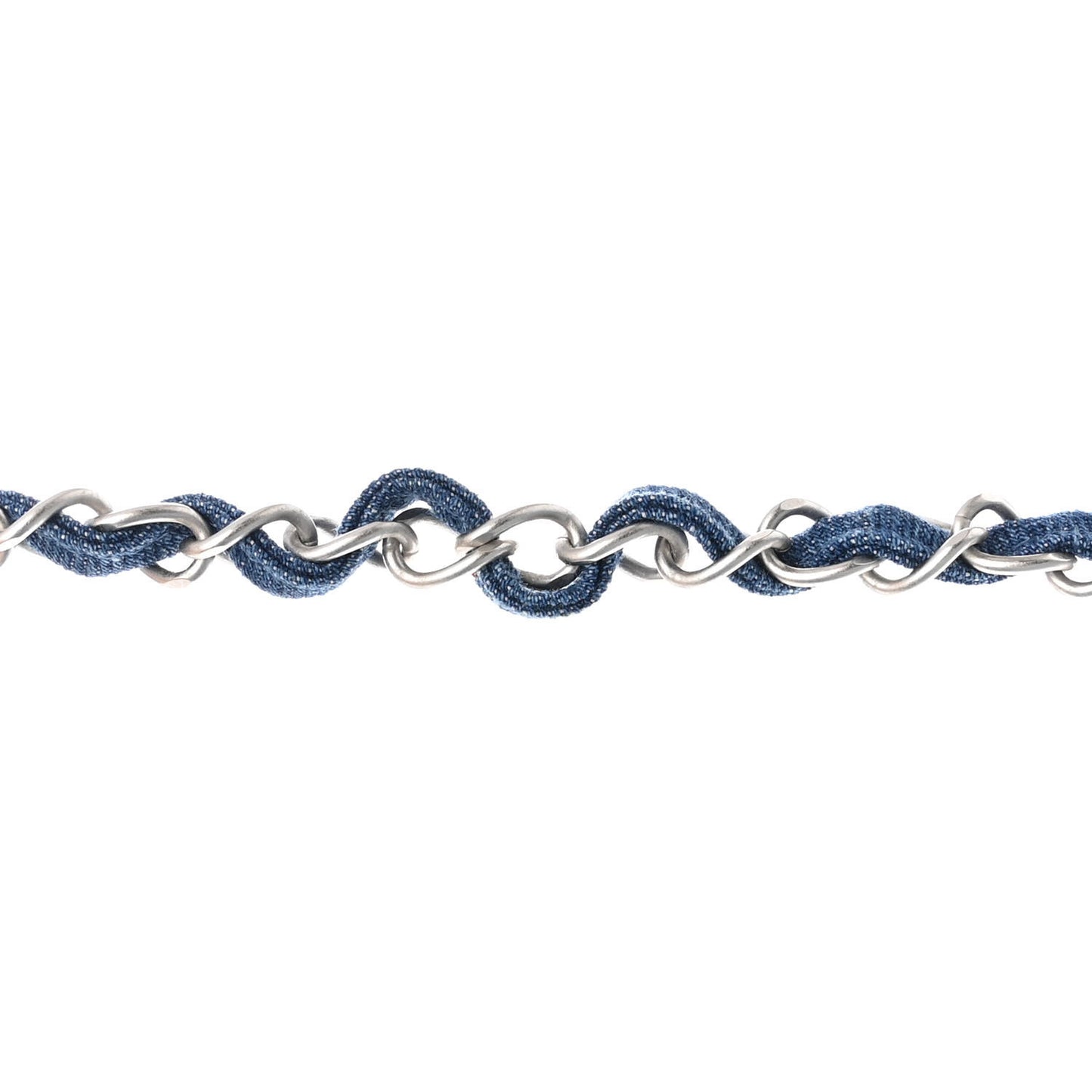 Denim Quilted Chanel 22 Blue