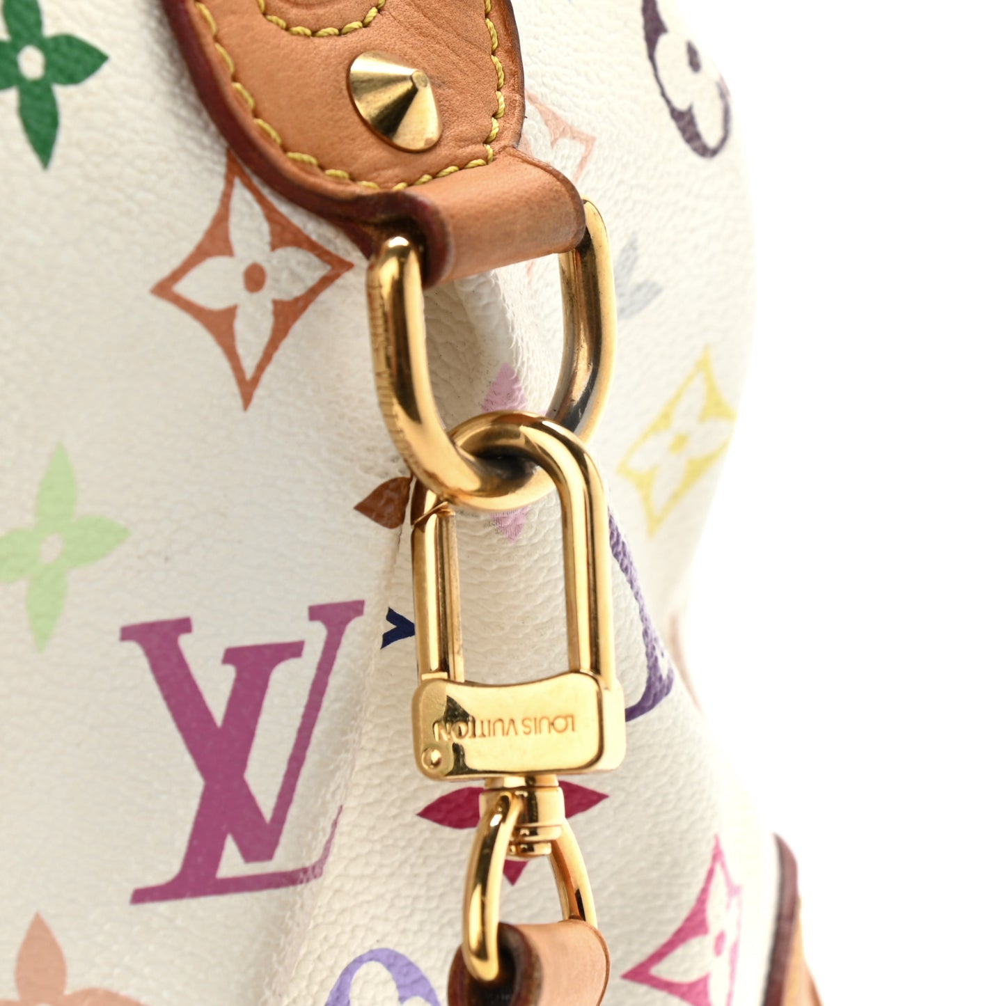 Monogram Multicolor Courtney MM White