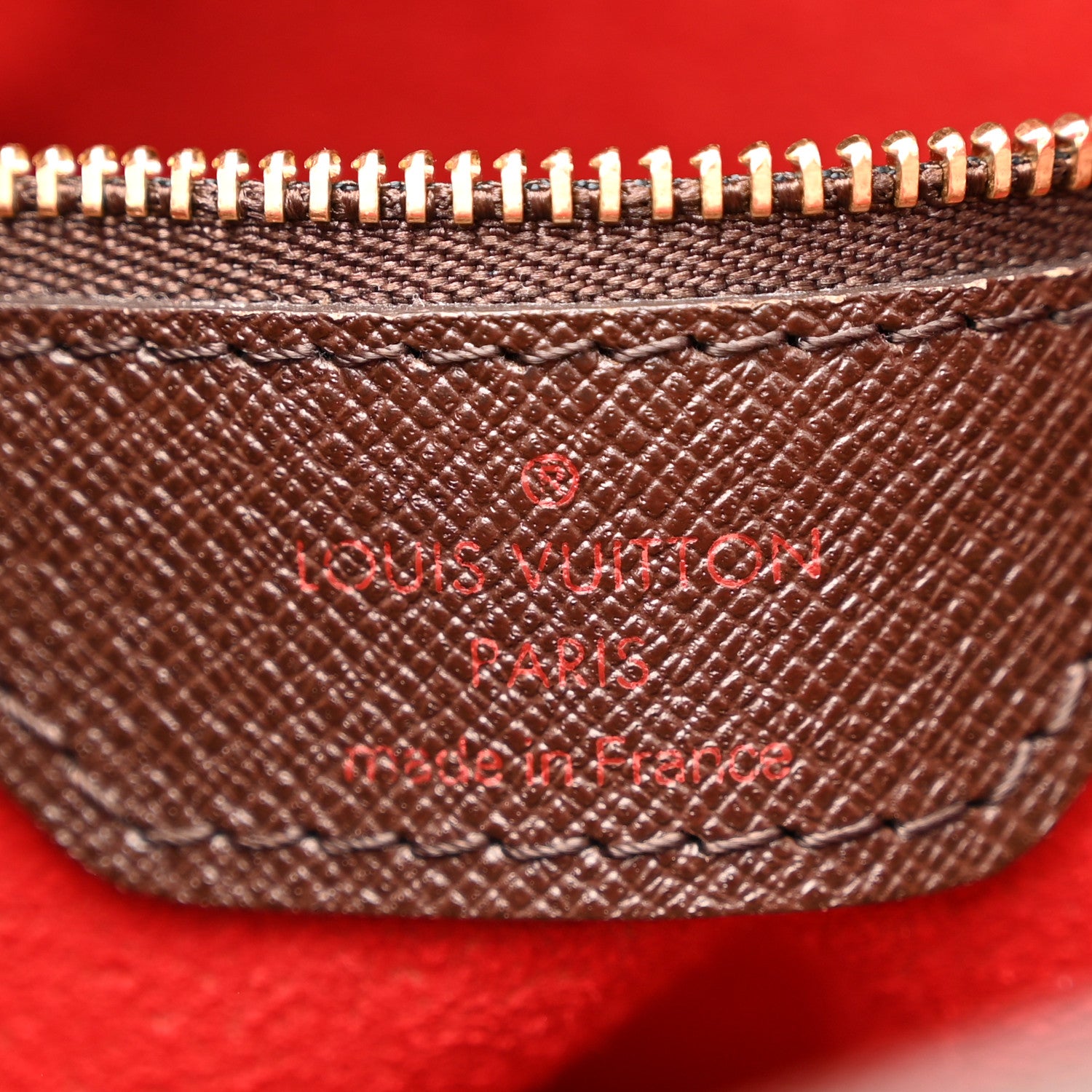 Louis Vuitton Damier Ebene Marais Bucket 23 6 of 10