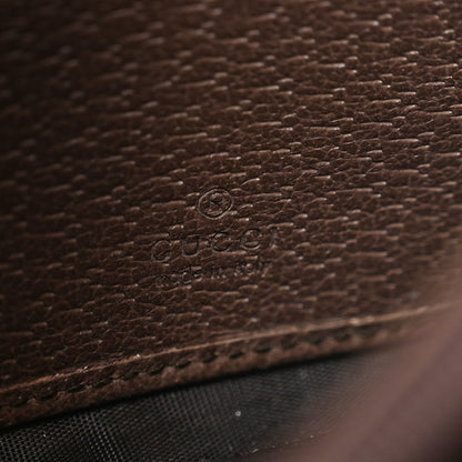 Gucci GG Supreme Monogram Web Ophidia Continental Wallet Brown 6 of 7