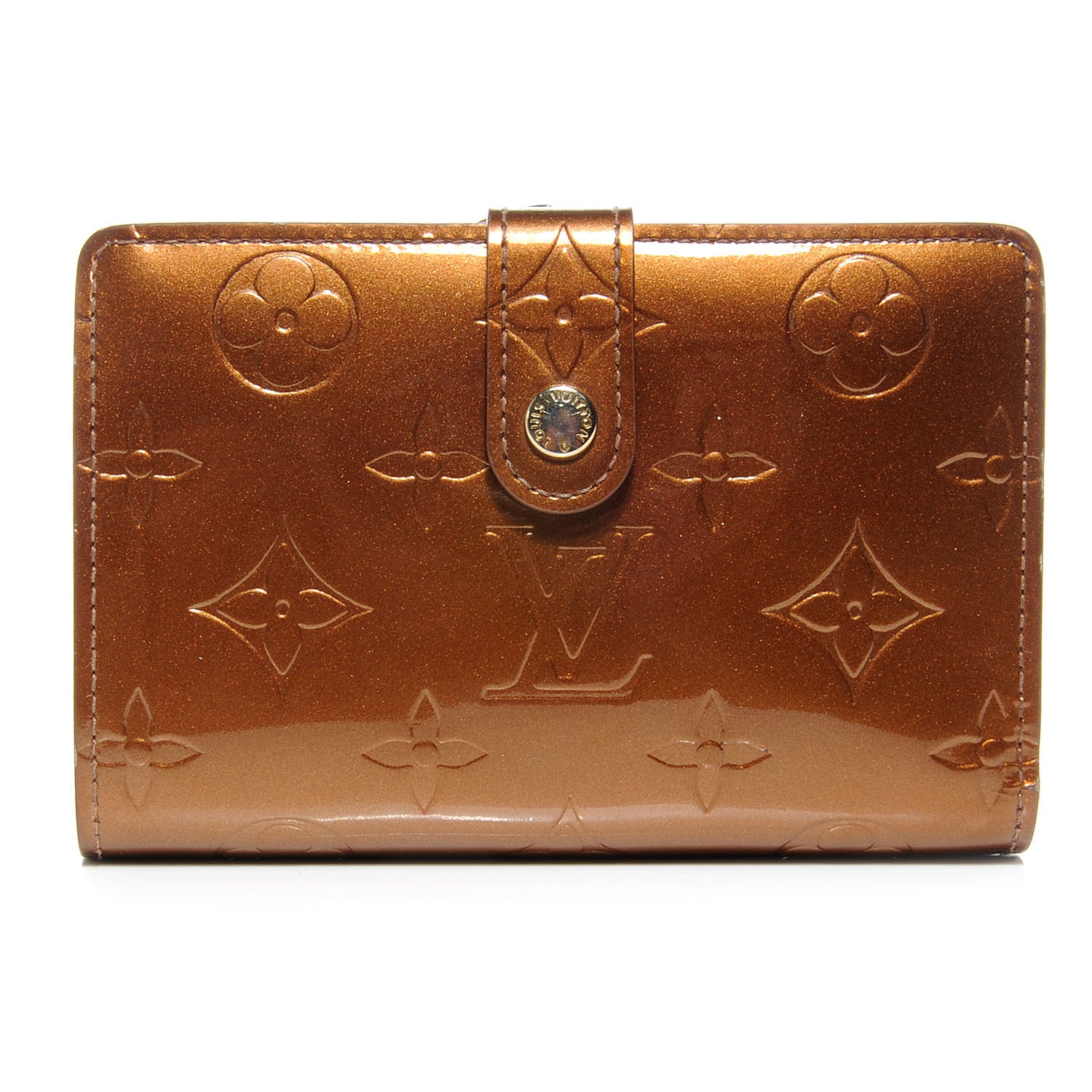 Louis Vuitton Vernis French Purse Wallet Bronze 1 of 7