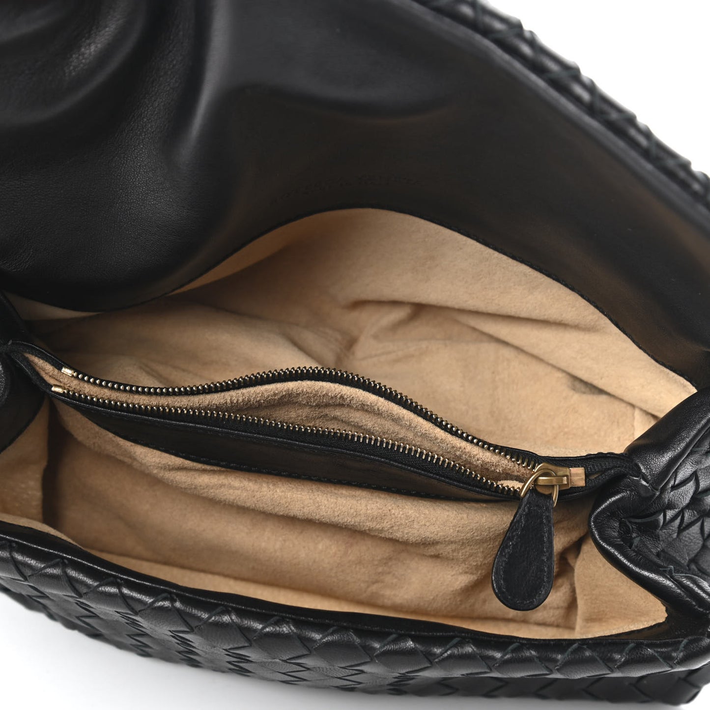 Nappa Intrecciato Cosmetic Case Black