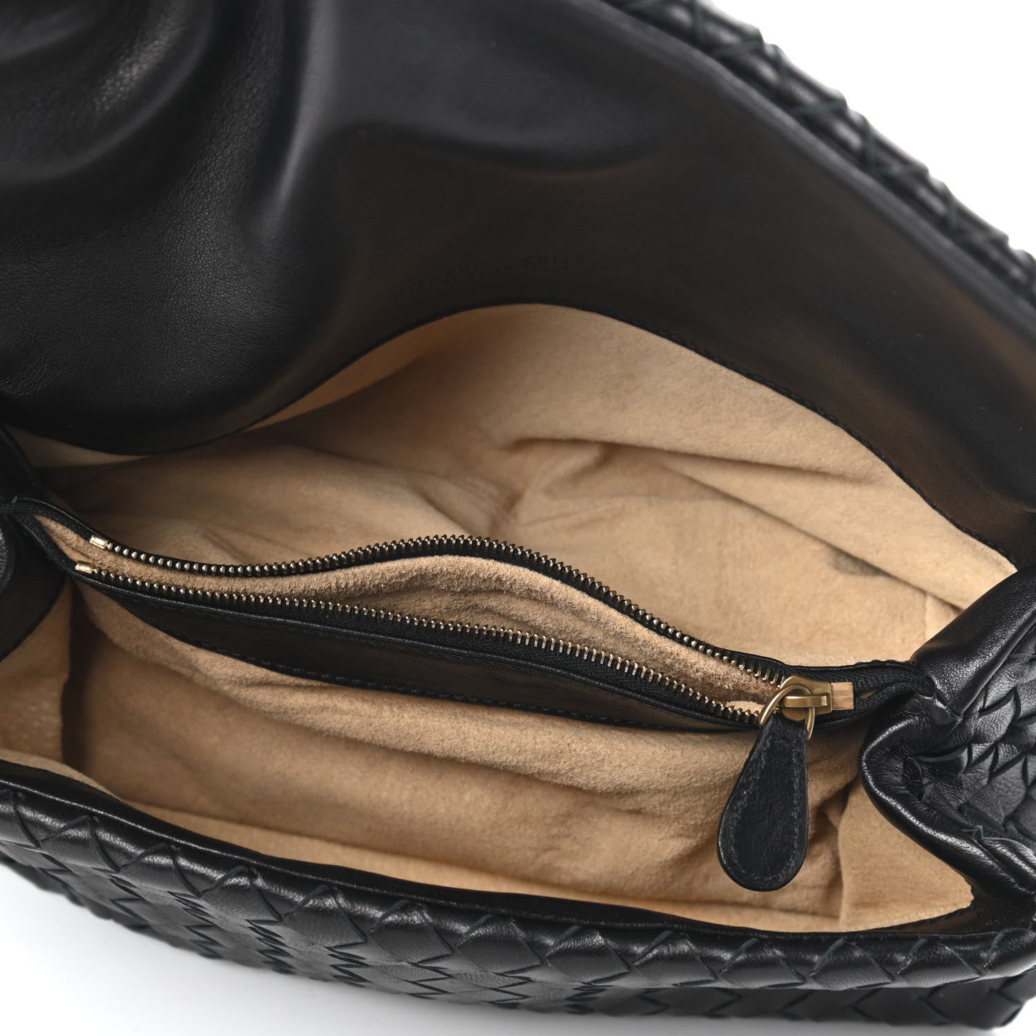 Bottega Veneta Nappa Intrecciato Cosmetic Case Black 5 of 10