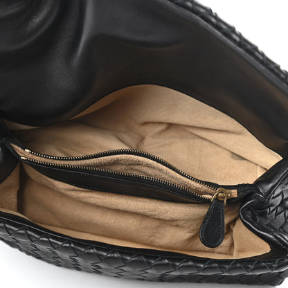 Bottega Veneta Nappa Intrecciato Cosmetic Case Black 5 of 10