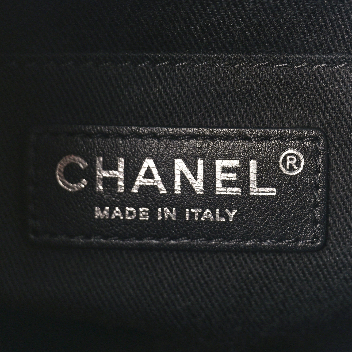 Chanel Caviar Quilted Small CC Bucket Bag Navy 6 of 8