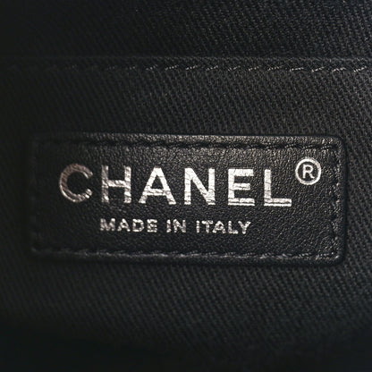 Chanel Caviar Quilted Small CC Bucket Bag Navy 6 of 8