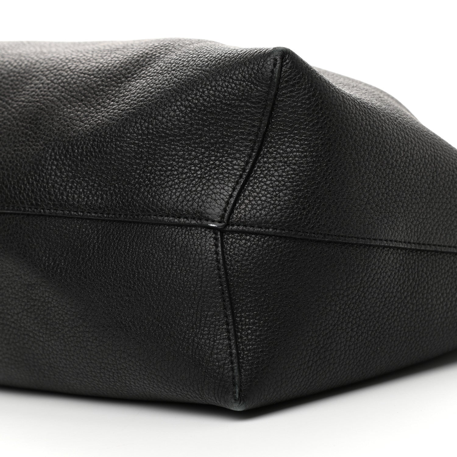 Mansur Gavriel Tumbled Calfskin Bucket Bag Black 10 of 14