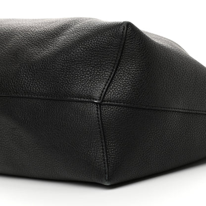 Mansur Gavriel Tumbled Calfskin Bucket Bag Black 10 of 14