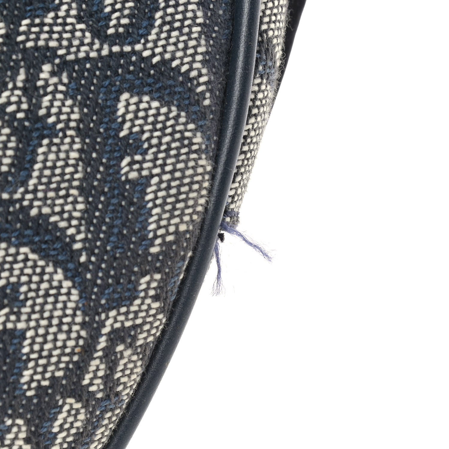 Christian Dior Monogram Saddle Bag Blue 11 of 16