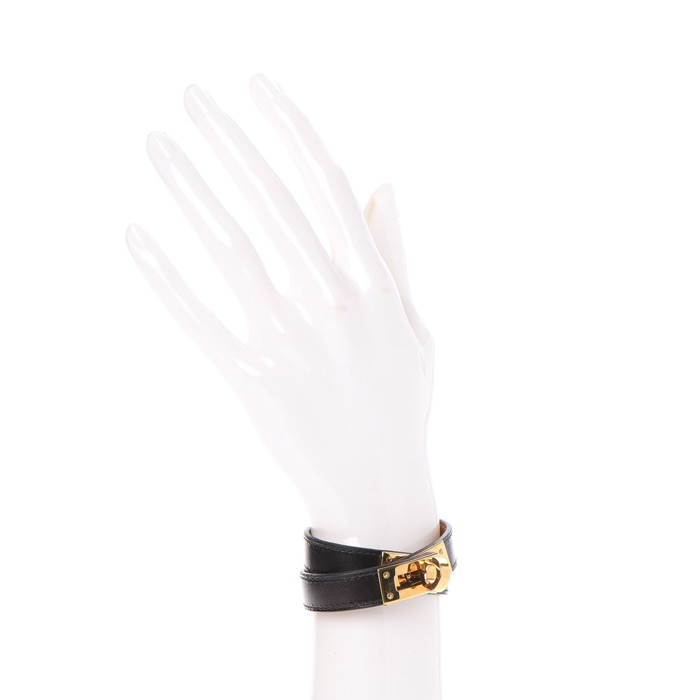 Box Kelly Double Tour Bracelet XS Black