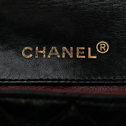 Chanel Lambskin Quilted Small Single Flap Black 7 of 11