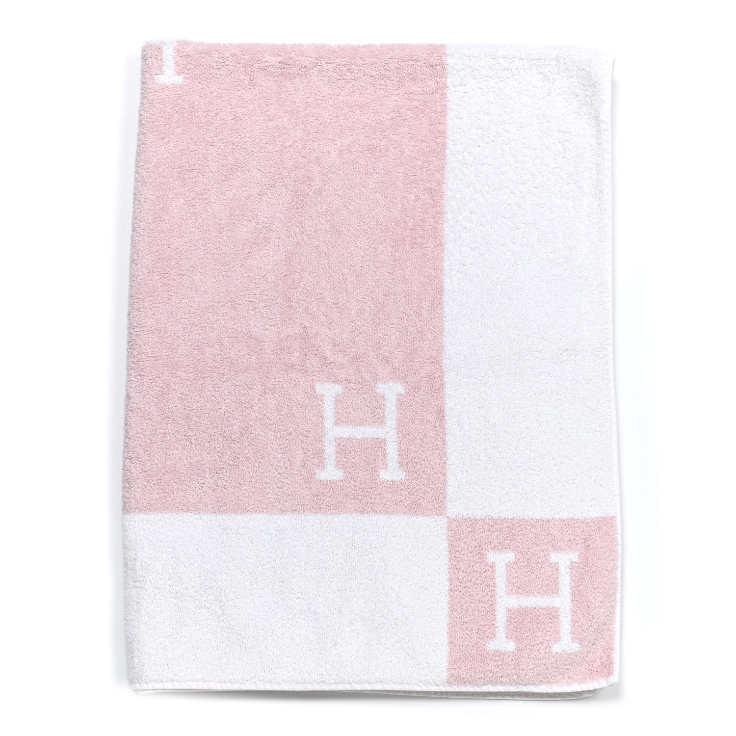 Hermes Cotton Avalon Bath Towel Rose Lilas 2 of 5