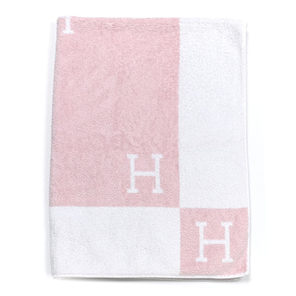 Hermes Cotton Avalon Bath Towel Rose Lilas 2 of 5
