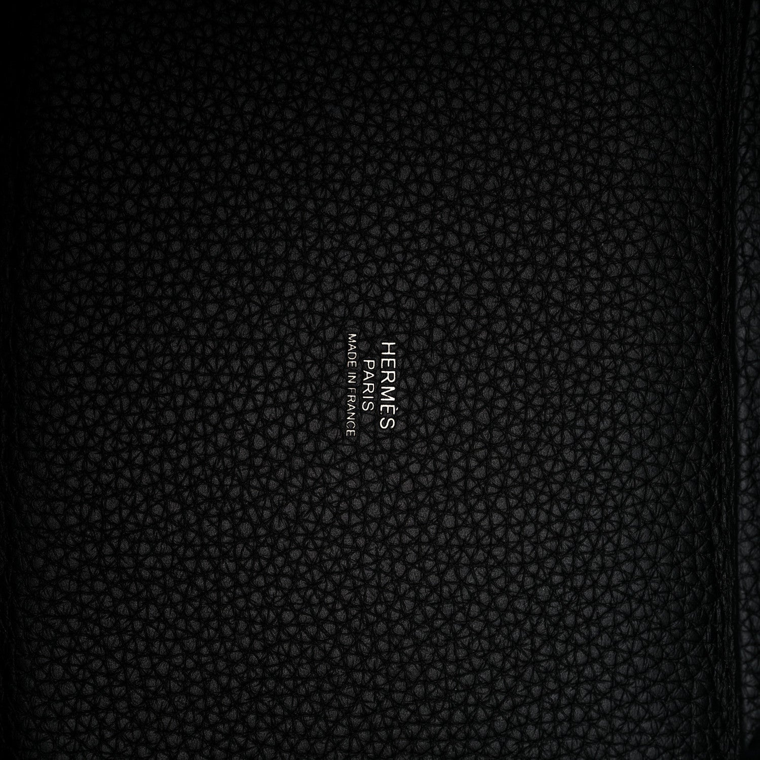Hermes Taurillon Clemence Monochrome Picotin Lock 18 PM Black 6 of 12