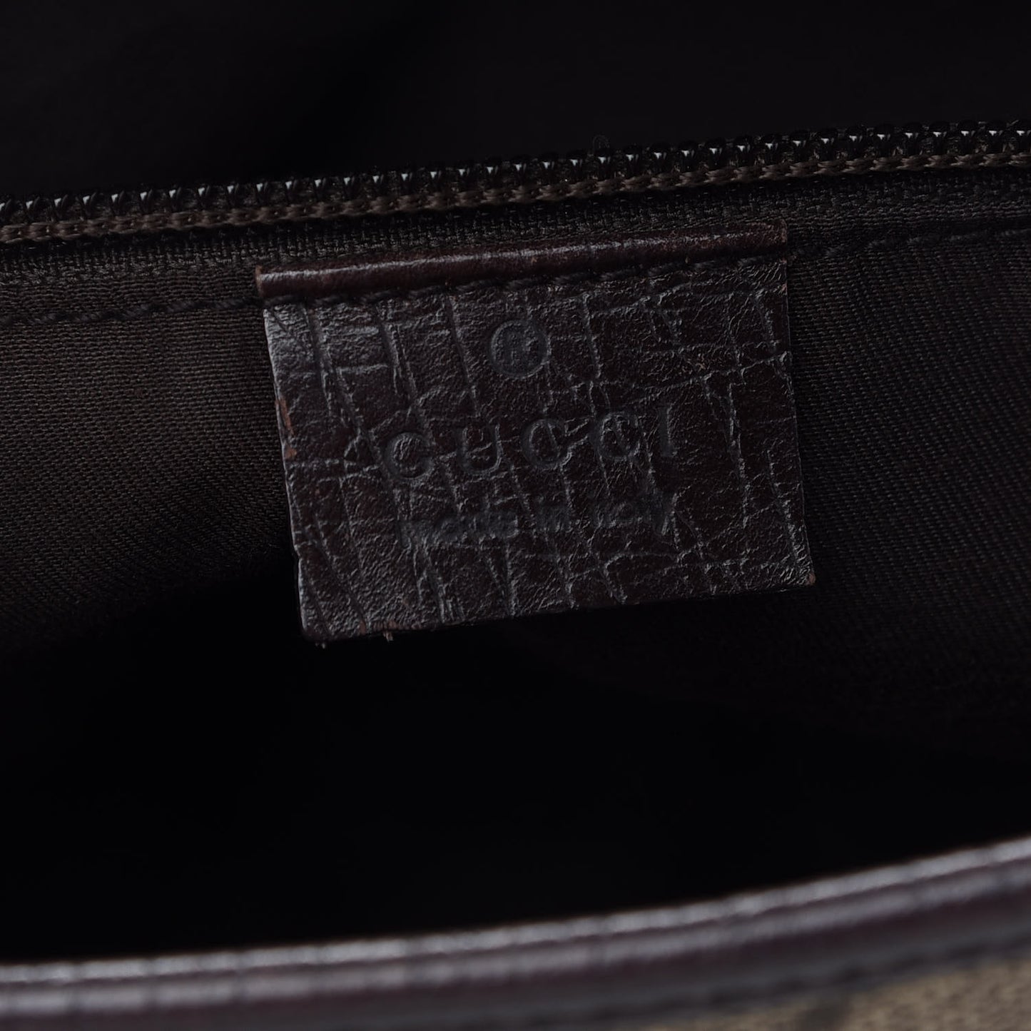 GG Plus Monogram Medium Joy Tote Dark Brown