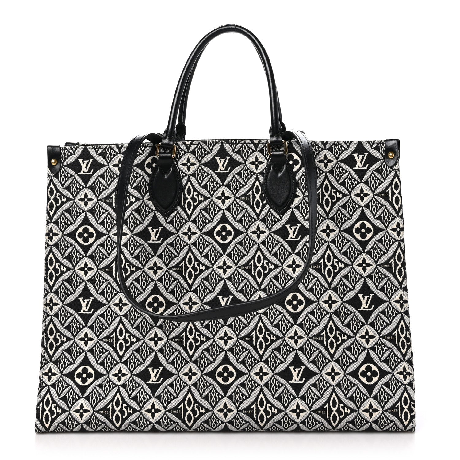 Louis Vuitton Jacquard Since 1854 Onthego GM Grey 1 of 10