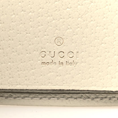 Gucci GG Supreme Monogram Web Ophidia 6 Key Holder Case Beige Mystic White 6 of 9