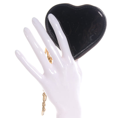 Louis Vuitton Vernis Coeur Heart Coin Purse Amarante 2 of 8
