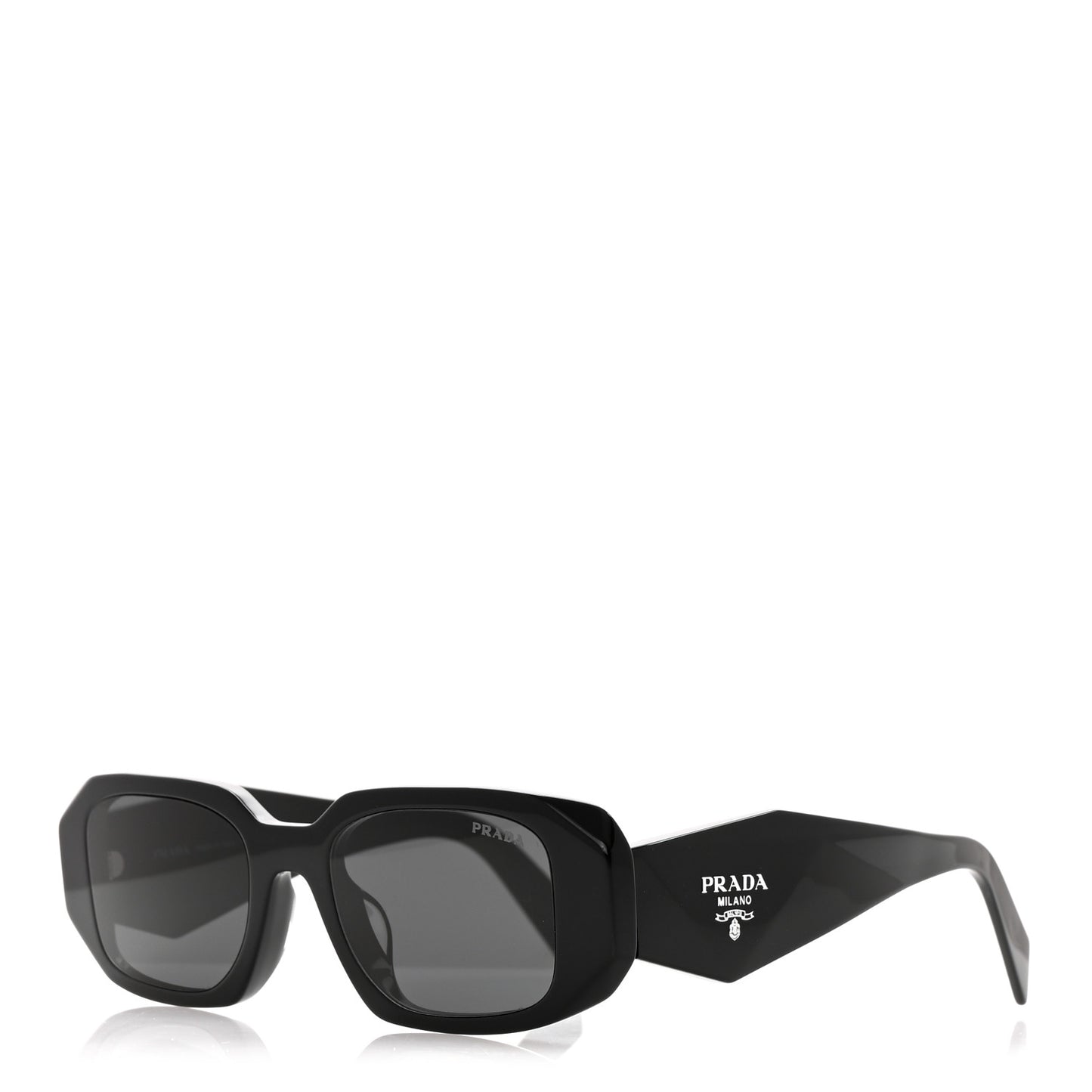 Acetate Symbole Sunglasses SPR 17W Black