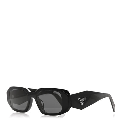Prada Acetate Symbole Sunglasses SPR 17W Black 1 of 12