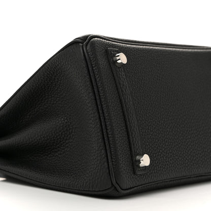 Hermes Togo Birkin 25 Black 9 of 11