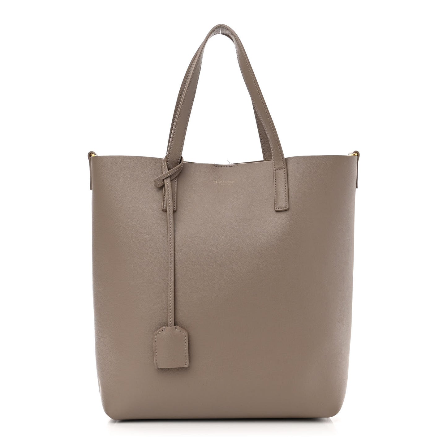 Calfskin Toy Shopping Tote Dark Beige