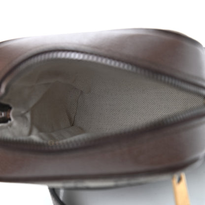 Gucci GG Supreme Monogram Web Mini Ophidia Messenger Brown 4 of 8