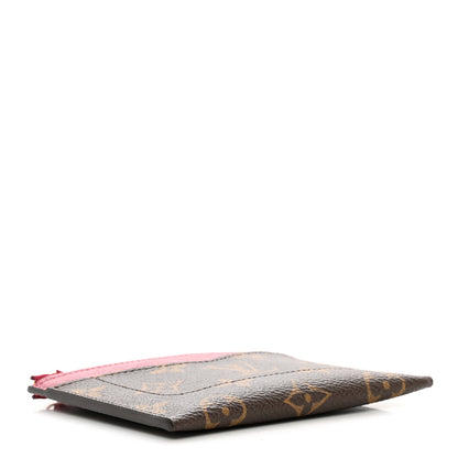 Louis Vuitton Monogram Zipped Card Holder Fuchsia 4 of 7