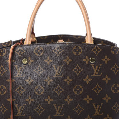 Louis Vuitton Monogram Montaigne MM 9 of 14