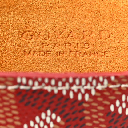 Goyard Goyardine Montmartre Glasses Case Red 6 of 6
