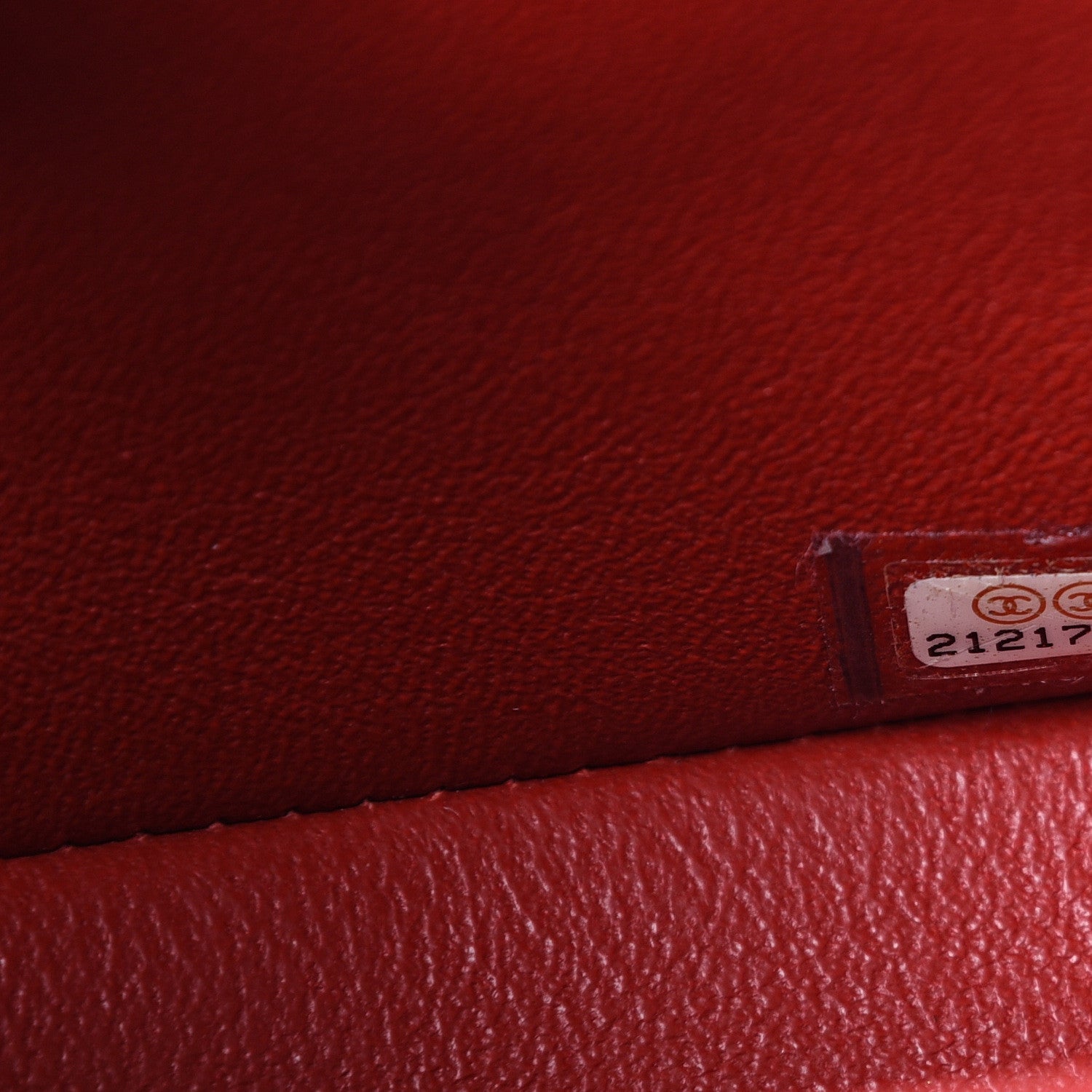 Chanel Lambskin Quilted Mini Rectangular Flap Red 6 of 15