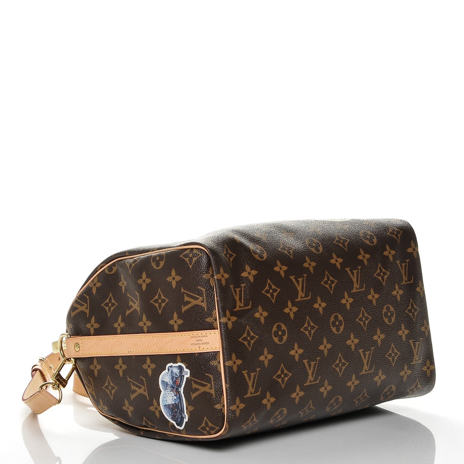Louis Vuitton Monogram World Tour Speedy Bandouliere 30 4 of 7