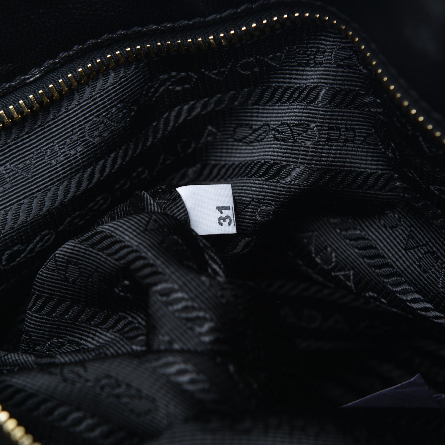 Nappa Gaufre Tote Nero Black