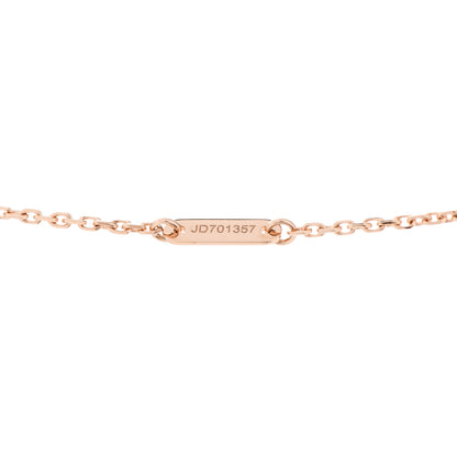 Van Cleef & Arpels 18K Rose Gold Sweet Alhambra Pendant Necklace 6 of 7