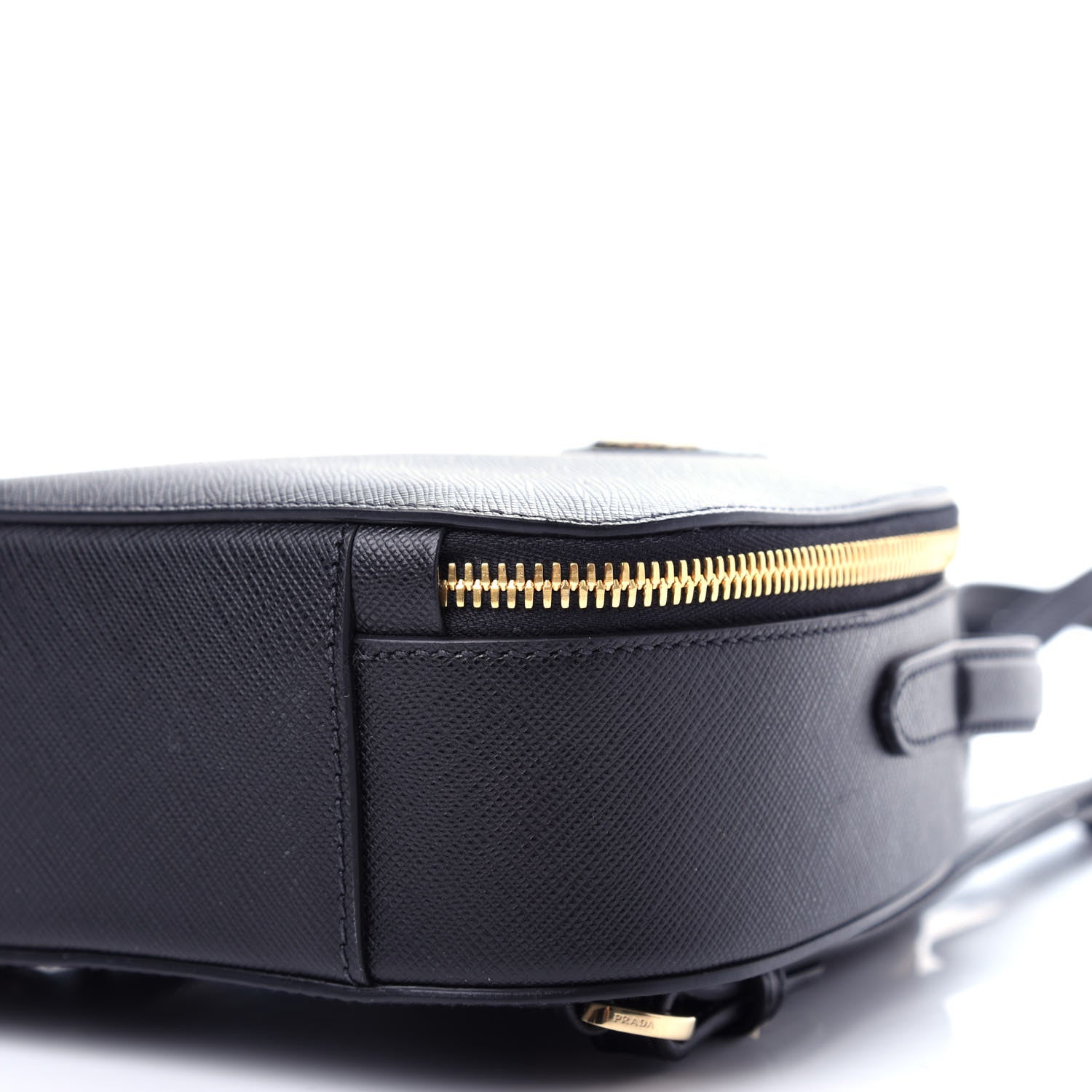 Prada Saffiano Lux Mini Odette Backpack Black 8 of 9