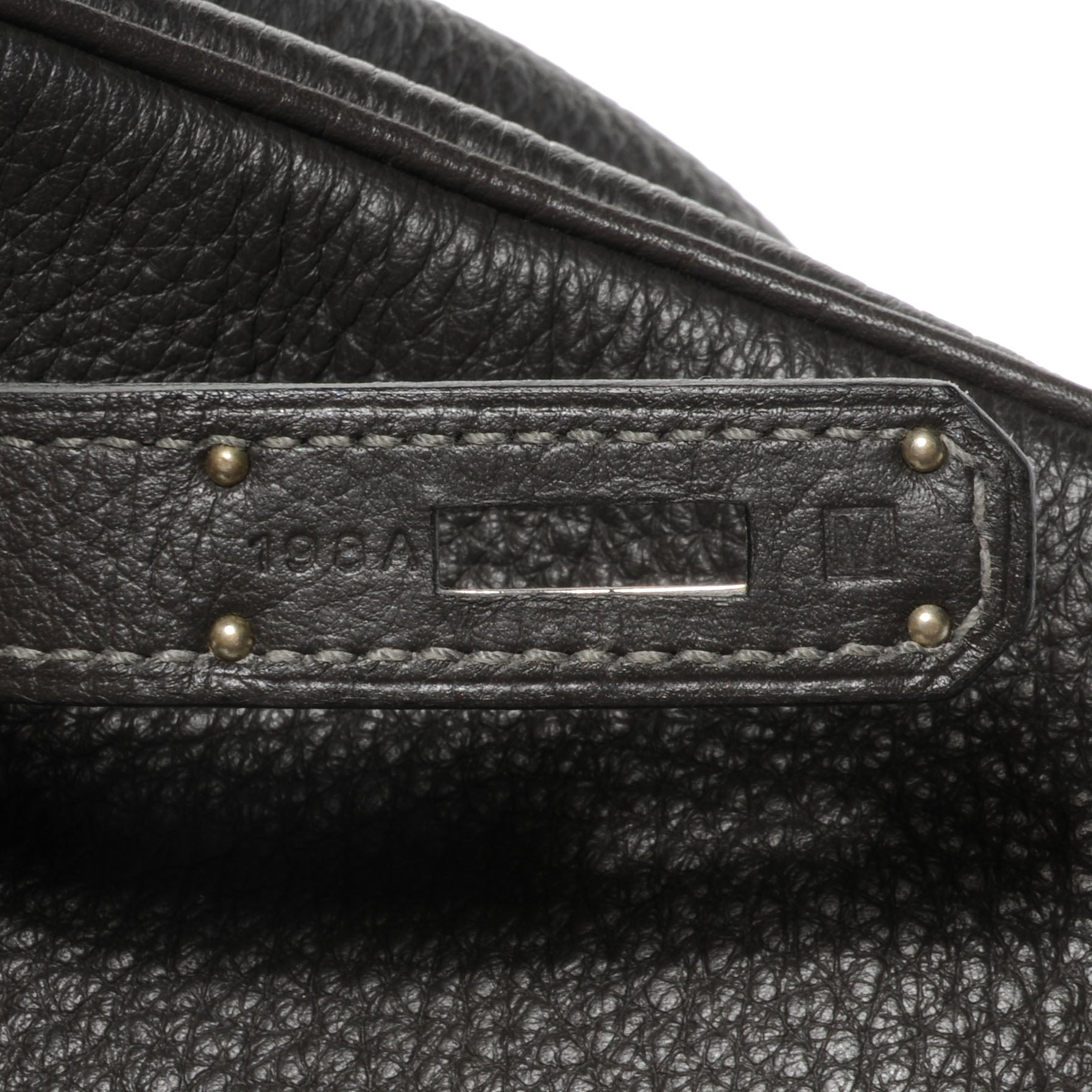 Hermes Taurillon Clemence Birkin 35 Graphite 8 of 10