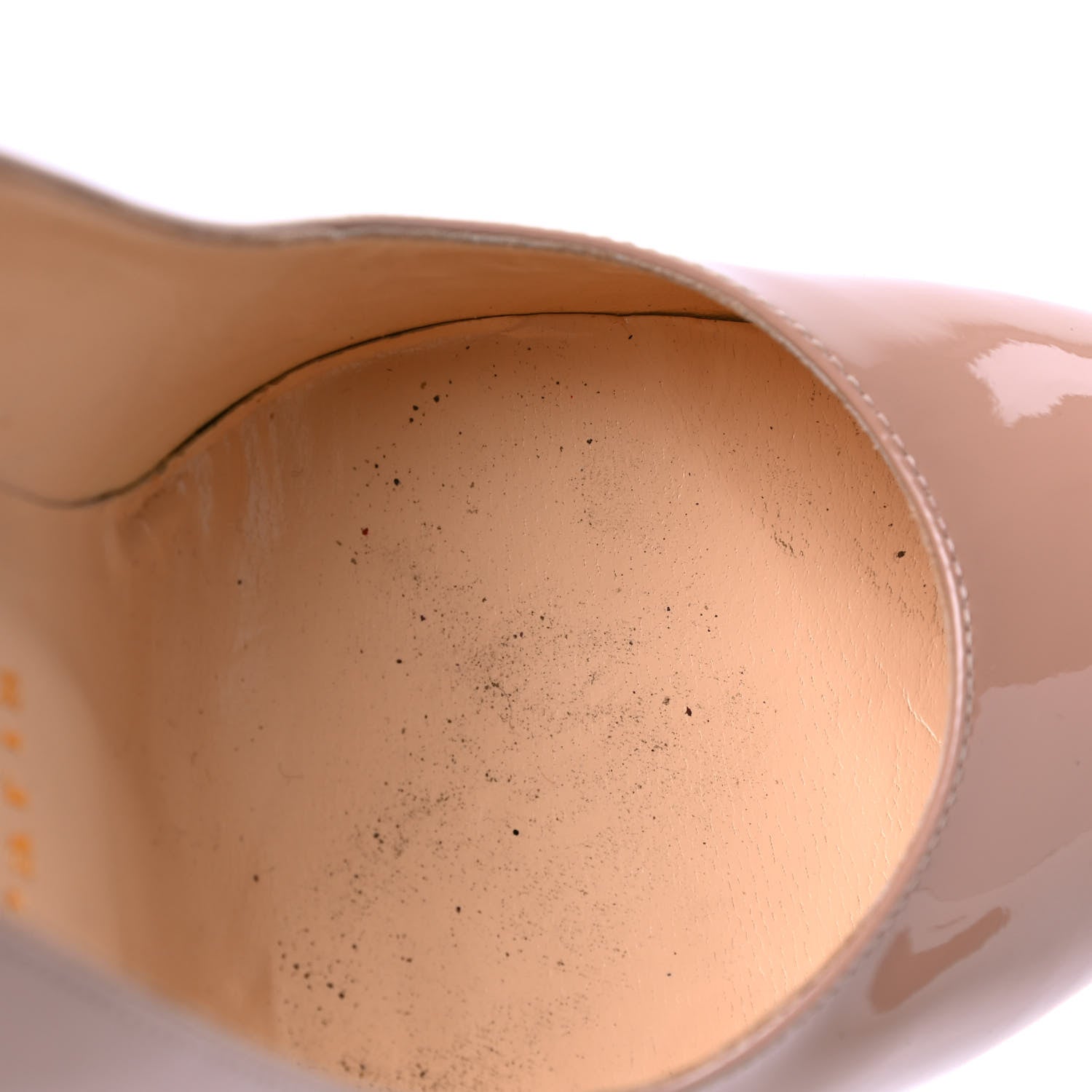Christian Louboutin Patent New Simple 120 Pumps 37 Nude 7 of 7