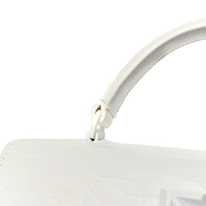 Off-White Aged Calfskin Jitney 1.4 Shoulder Bag Silver 12 of 13